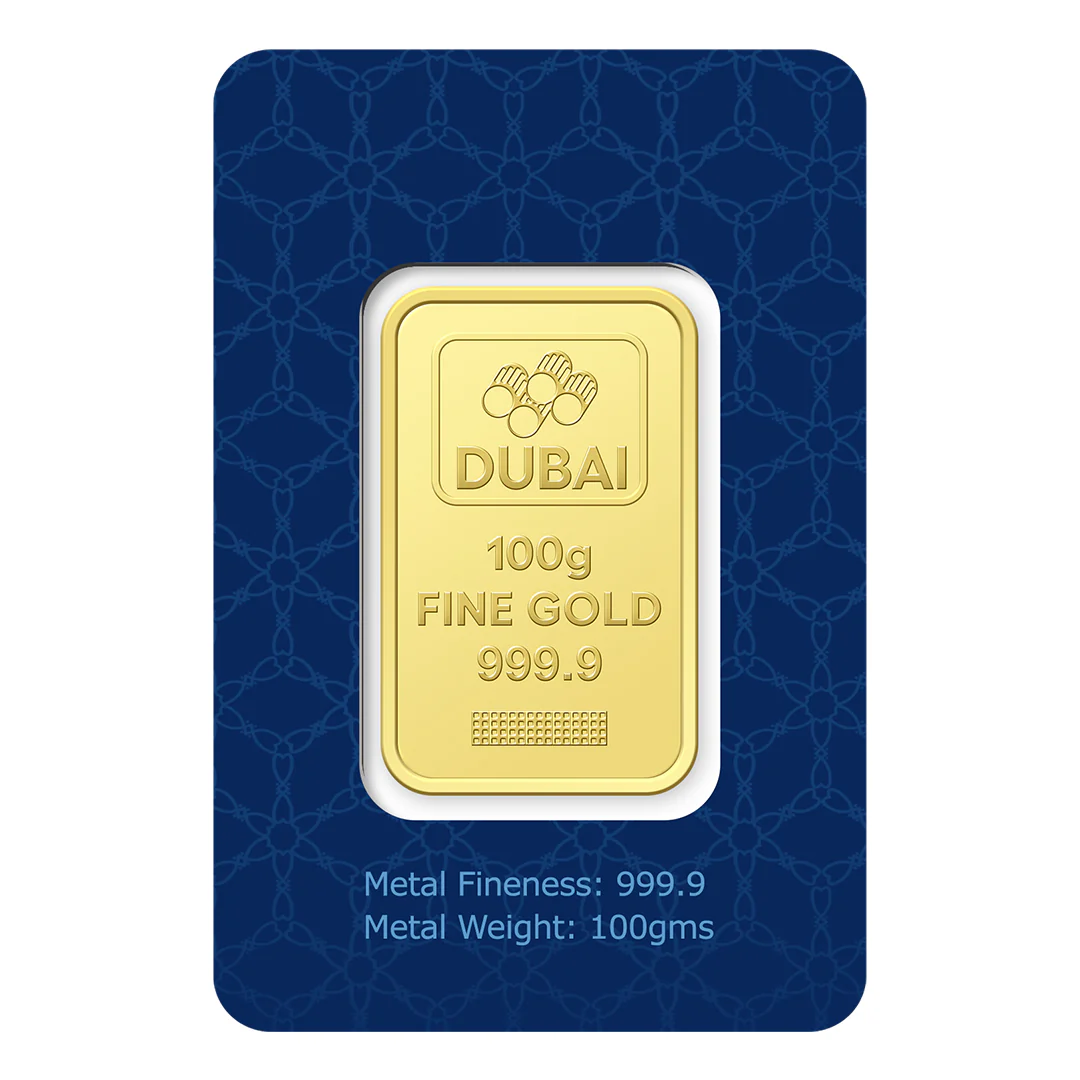 100 Grams Gold Bar 24KT - FKJGBR24K2246 - Image 3