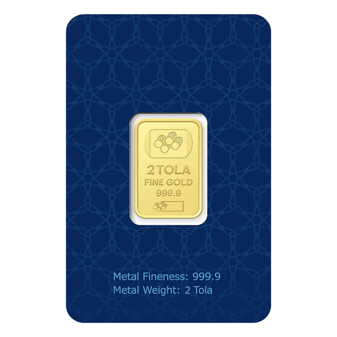 2 Tolas Gold Bar 24KT - FKJGBR24K6753 - Image 4
