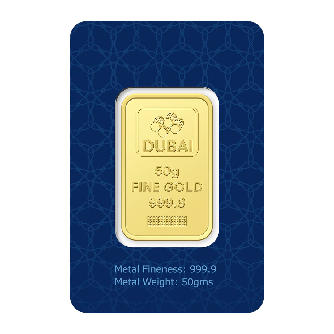 50 Grams Gold Bar 24KT - FKJGBR24K2245 - Image 4