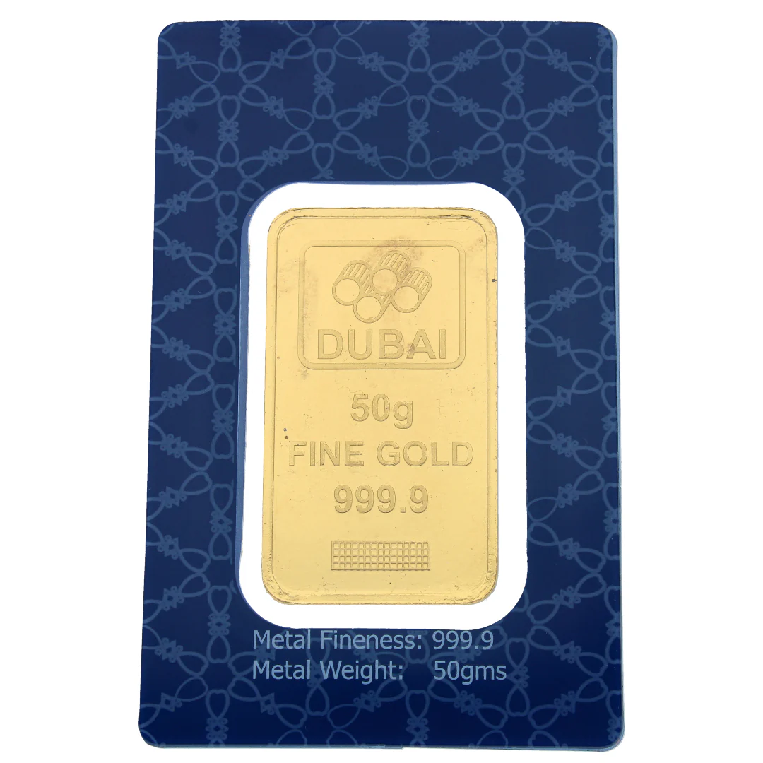 50g Burj Khalifa Pure 999.9 Fine Gold Bar 24KT  - FKJGBR24K2346 - Image 4