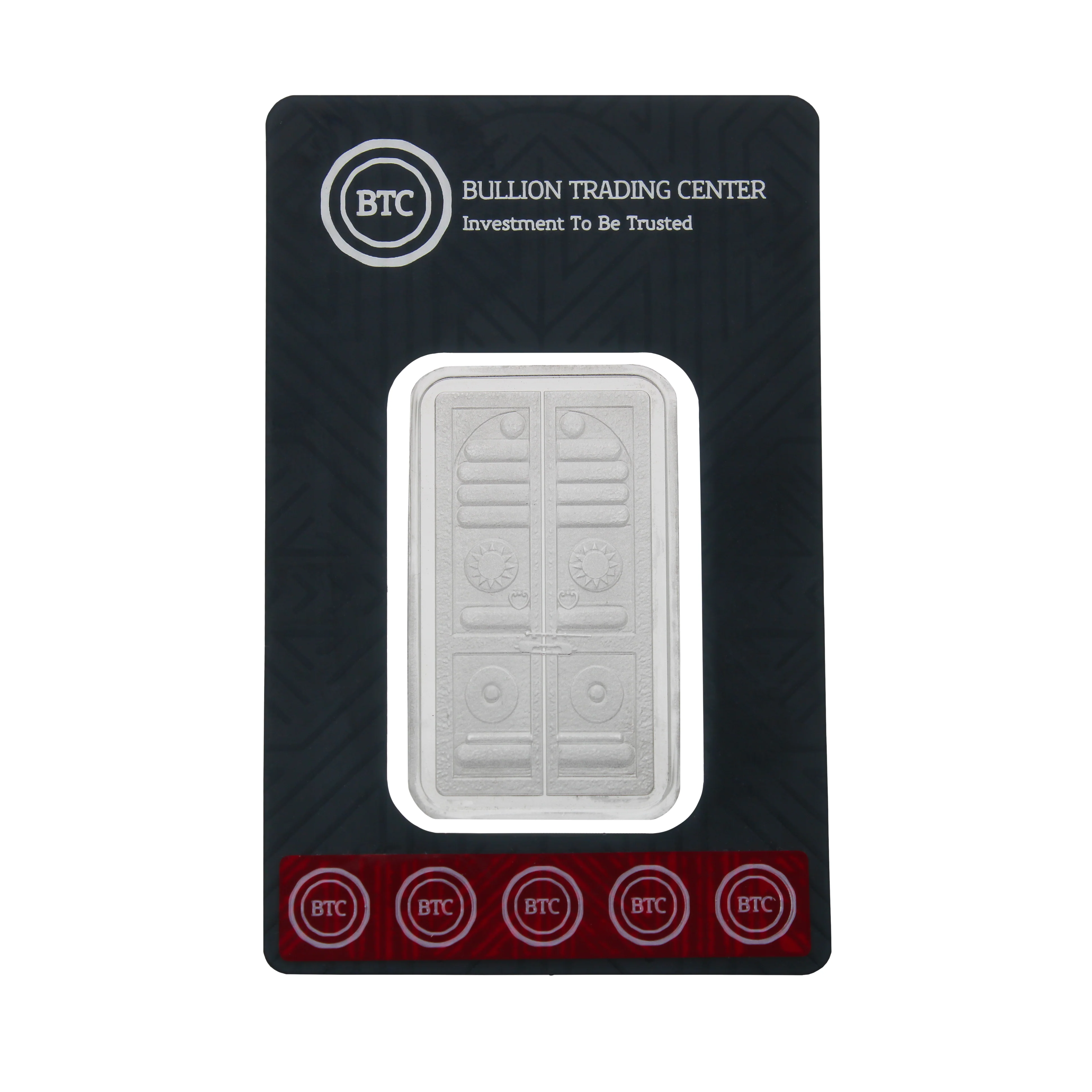 BTC 1 Ounce Door of Kabba Silver Bar - FKJGBRSL6970