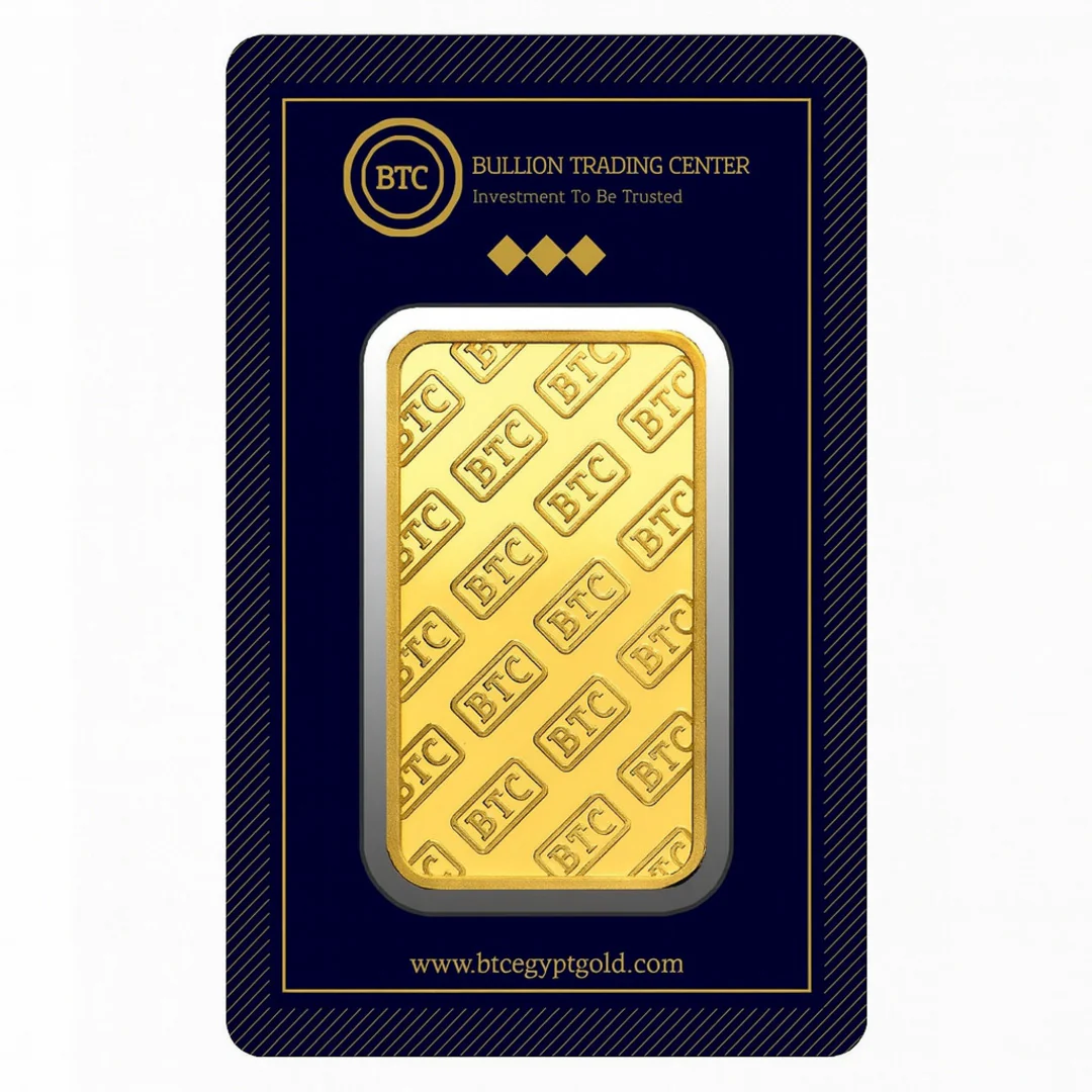 BTC 1 Ounce Gold Bar 24KT - FKJGBR24K6674