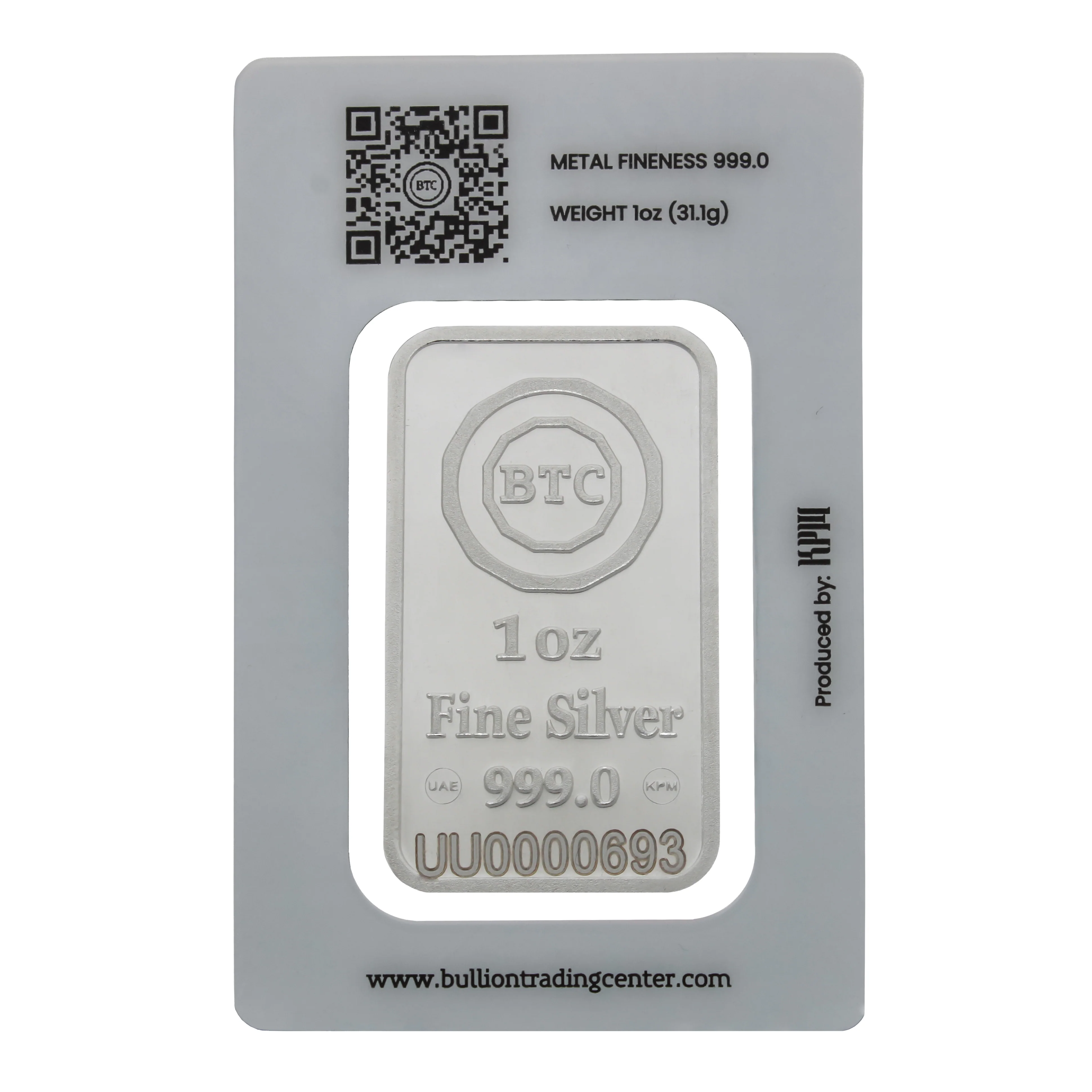 BTC 1 Ounce The Falcon Silver Bar - FKJGBRSL6788 - Image 2