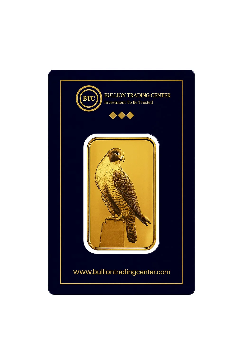 BTC 20 Grams The Falcon Gold Bar 24KT - FKJGBR24K6647 - Image 2