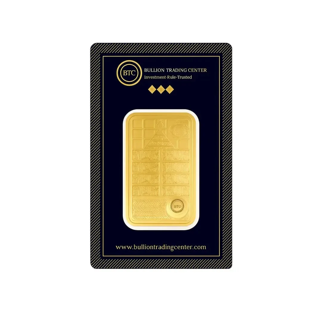 BTC 20 Grams The Prophet Tomb Gold Bar 24KT - FKJGBR24K6643