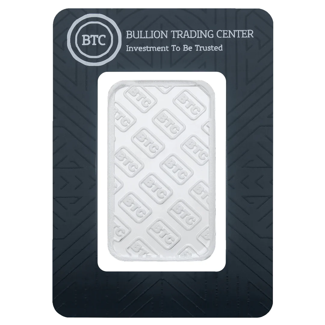 BTC 50 Grams Silver Bar - FKJGBRSL6897