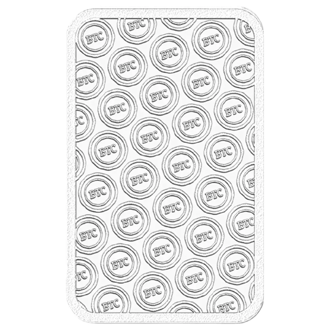 BTC Round Design 20 Grams Silver Bar - FKJGBRSL6917 - Image 2