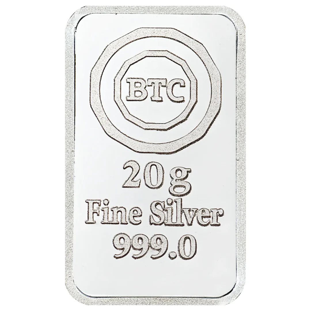 BTC Round Design 20 Grams Silver Bar - FKJGBRSL6917 - Image 3