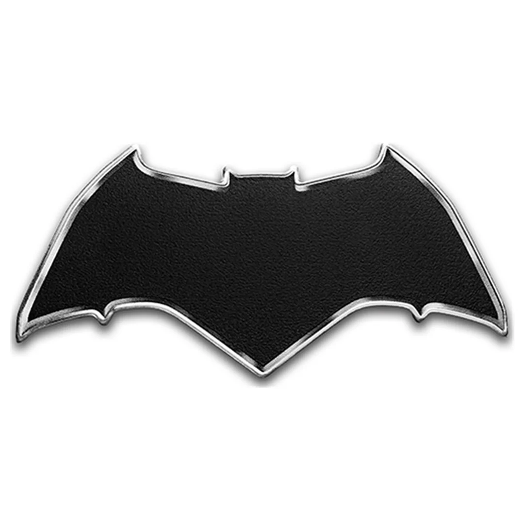 DC Comics™ 1 Ounce Batman Batarang Color Silver Coin - FKJCONSL6876 - Image 3