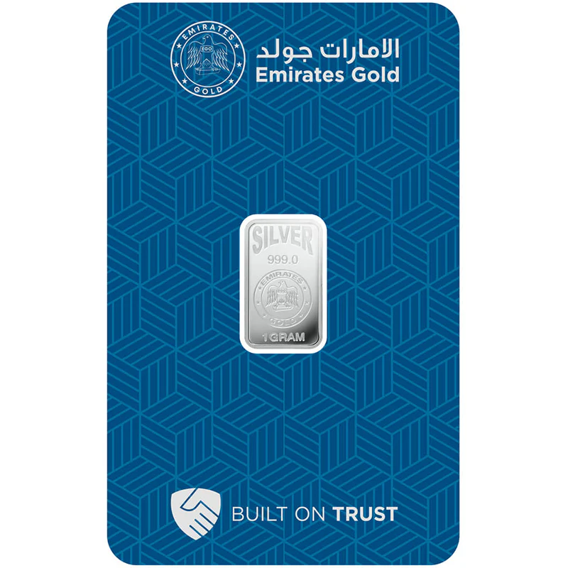 Emirates 1 Gram Silver Bar in 999 Silver - FKJGBRSL2179 - Image 4
