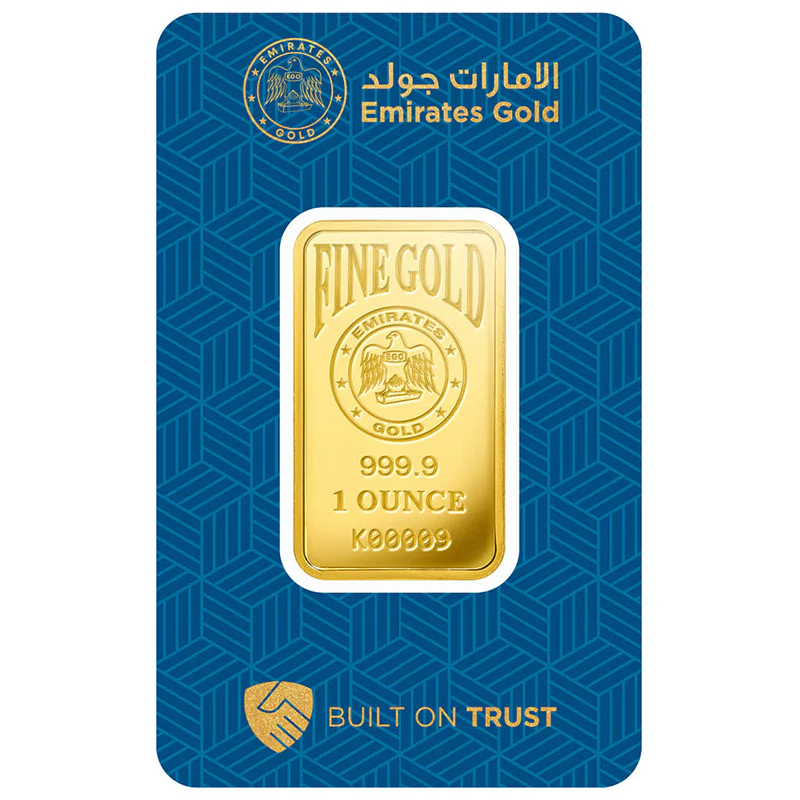 Emirates 1 Ounce 999.9 Purity Gold Bar - FKJGBR24K2202 - Image 3