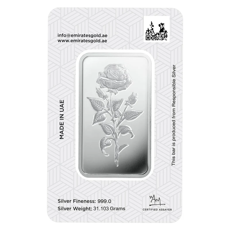 Emirates 1 Ounce Silver Bar in 999 Silver - FKJGBRSL2162 - Image 4