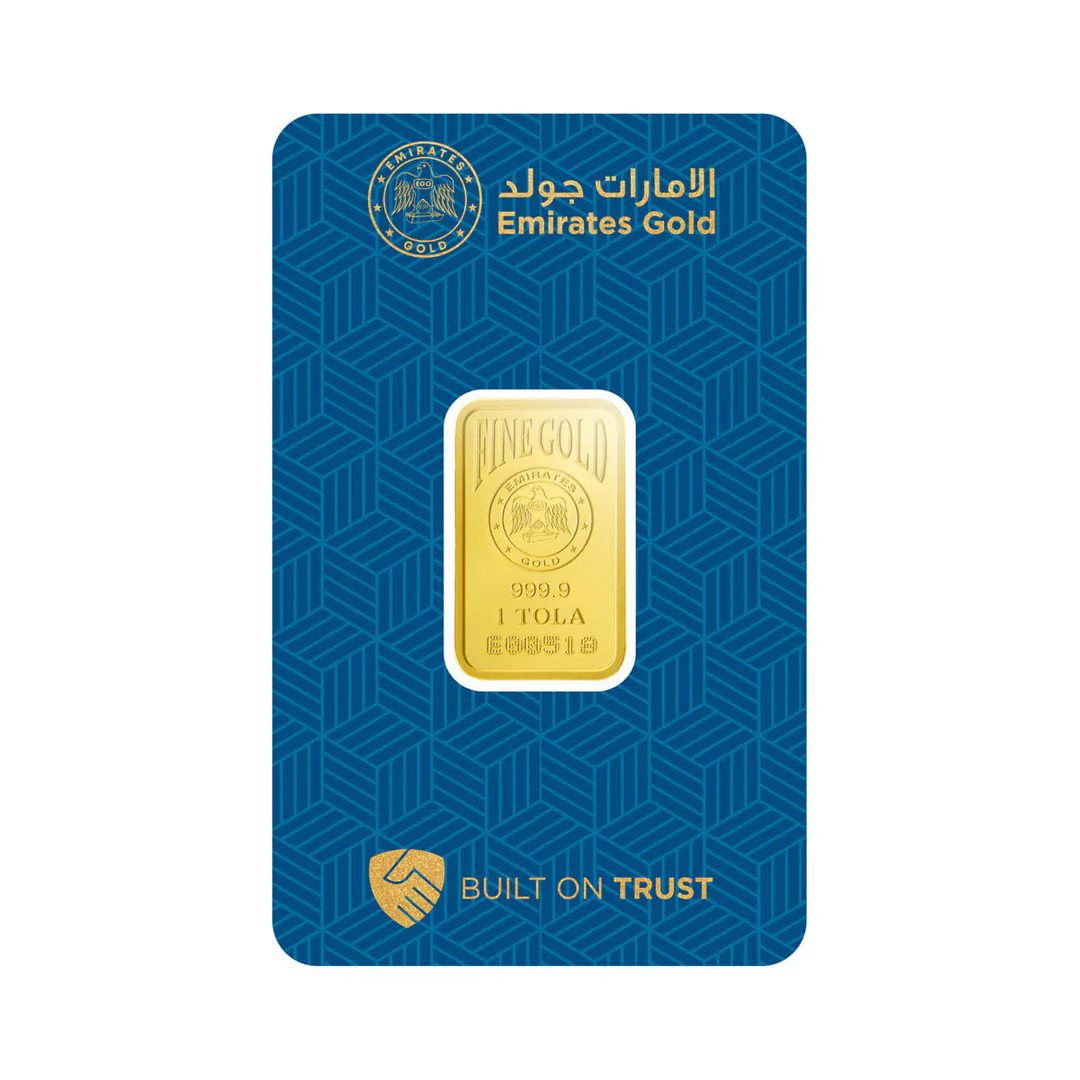 Emirates 1 Tola 999.9 Purity Gold Bar - FKJGBR24K2204 - Image 3