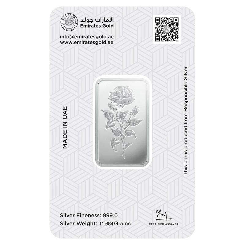 Emirates 1 Tola Silver Bar in 999 Silver - FKJGBRSLU6108 - Image 3