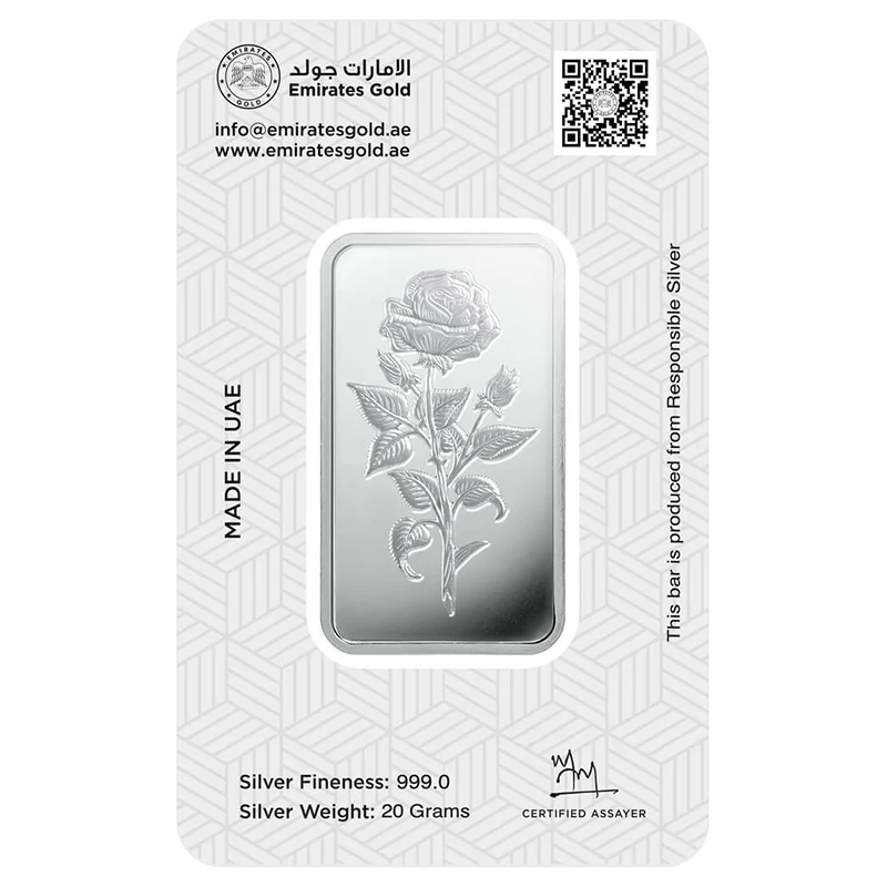 Emirates 20 Gram Silver Bar in 999 Silver - FKJGBRSL2161 - Image 3