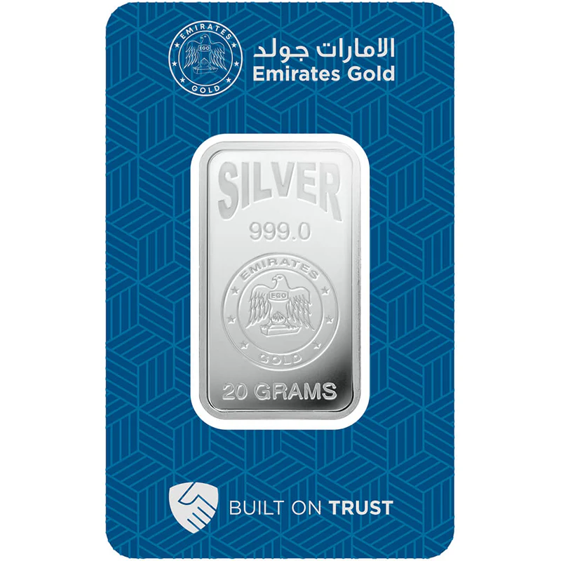 Emirates 20 Gram Silver Bar in 999 Silver - FKJGBRSL2161 - Image 4