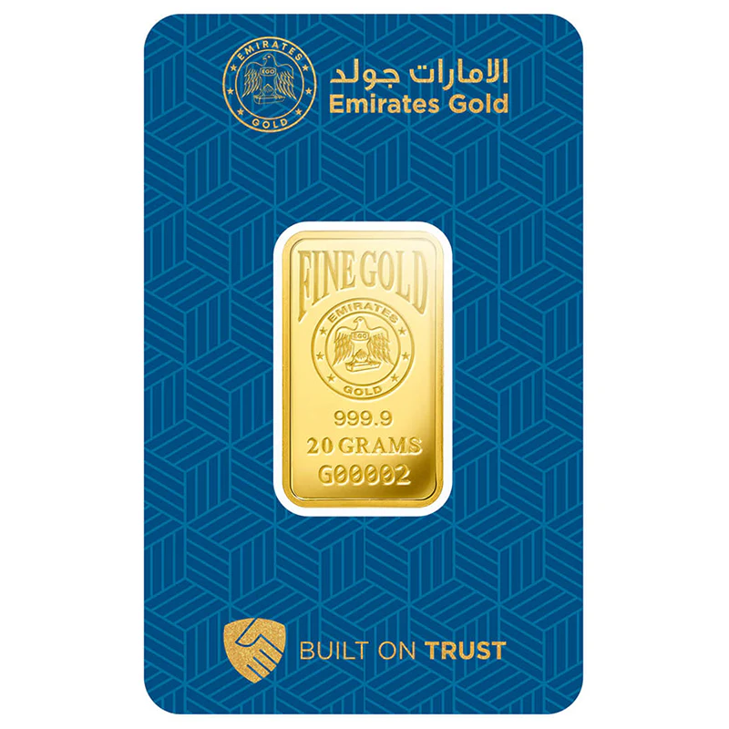 Emirates 20 Grams 999.9 Purity Gold Bar - FKJGBR24K2199 - Image 3