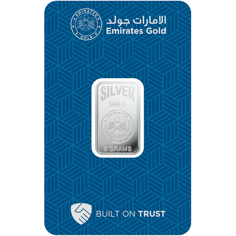 Emirates 5 Gram Silver Bar in 999 Silver - FKJGBRSL2159 - Image 4