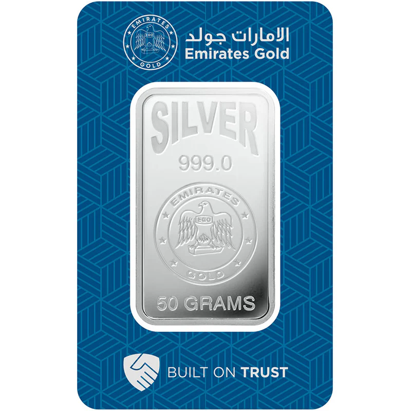 Emirates 50 Grams Silver Bar in 999 Silver - FKJGBRSL2163 - Image 4