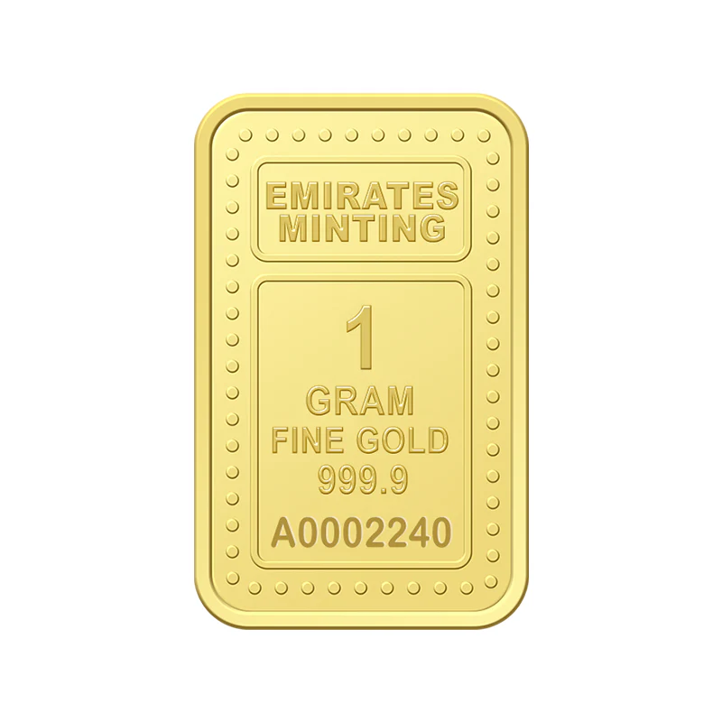 Emirates Minting 1 Gram Burj Al Arab Gold Bar 999.9 Purity - FKJGBR24K2324 - Image 4
