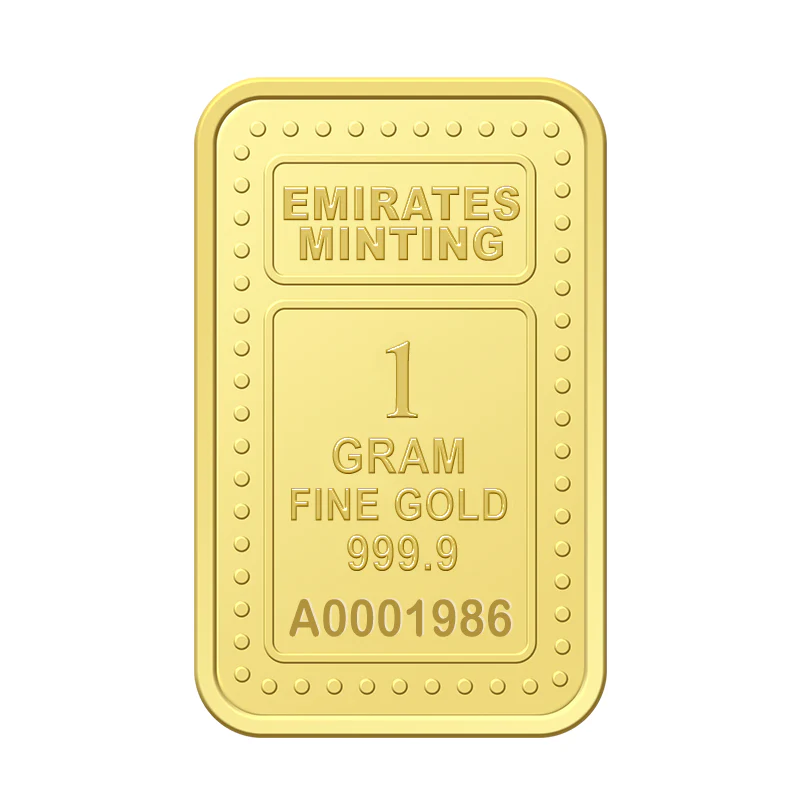 Emirates Minting 1 Gram Burj Khalifa Gold Bar 999.9 Purity - FKJGBR24K2321 - Image 5