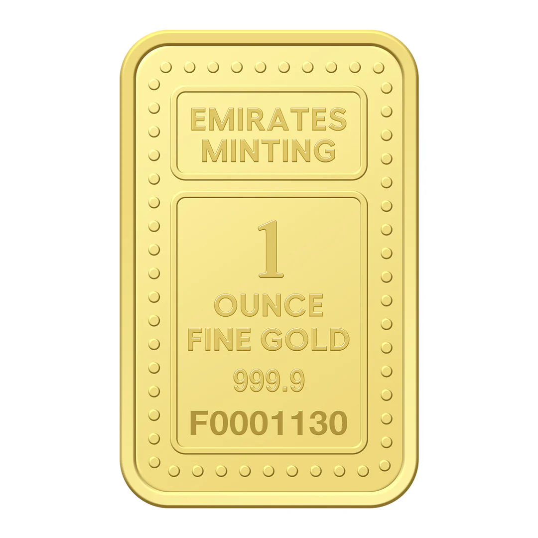 Emirates Minting 1 Ounce 999.9 Purity Gold Bar -FKJGBR24K2256 - Image 3