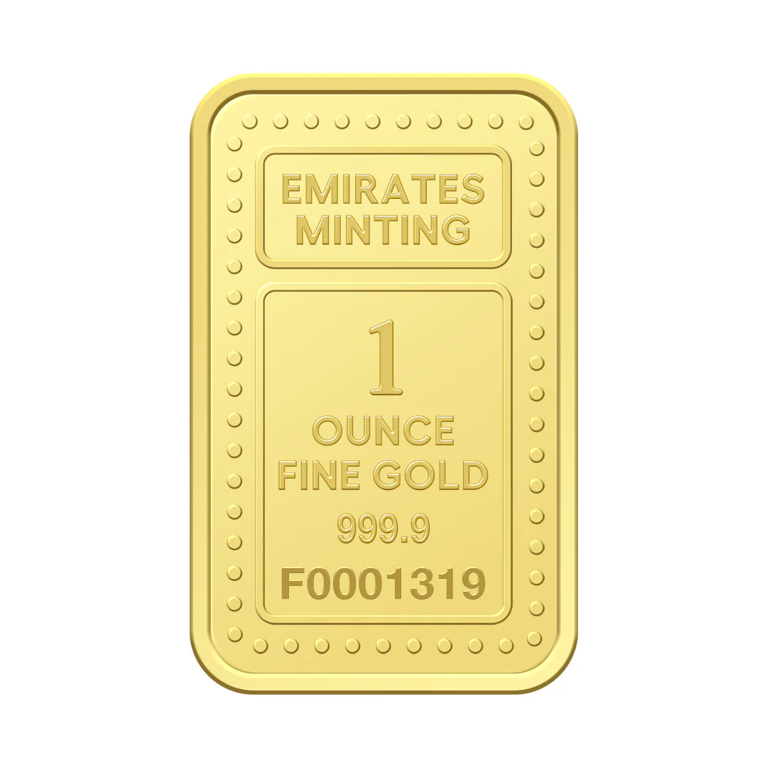 Emirates Minting 1 Ounce Flower Gold Bar 999.9 Purity - FKJGBR24K2335 - Image 3