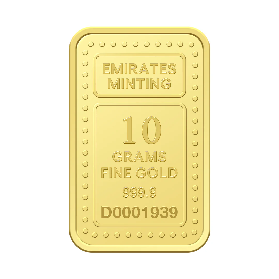 Emirates Minting 10 Grams Burj Al Arab Gold Bar 999.9 Purity - FKJGBR24K2339