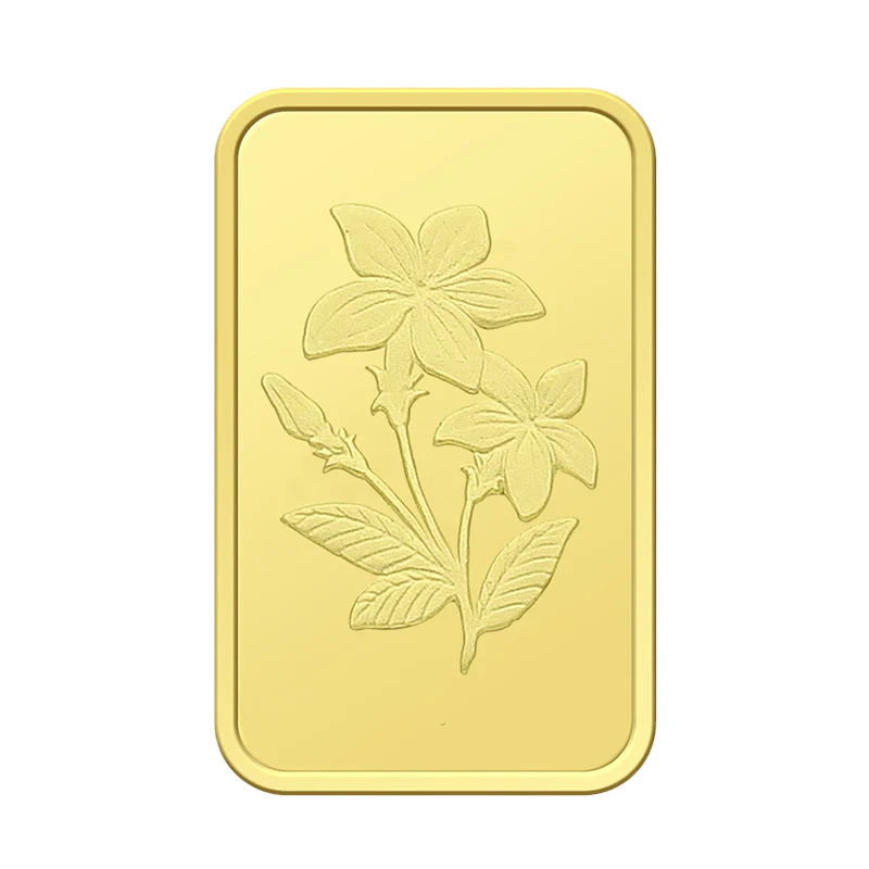 Emirates Minting 10 Grams Flower Gold Bar 999.9 Purity - FKJGBR24K2332 - Image 3