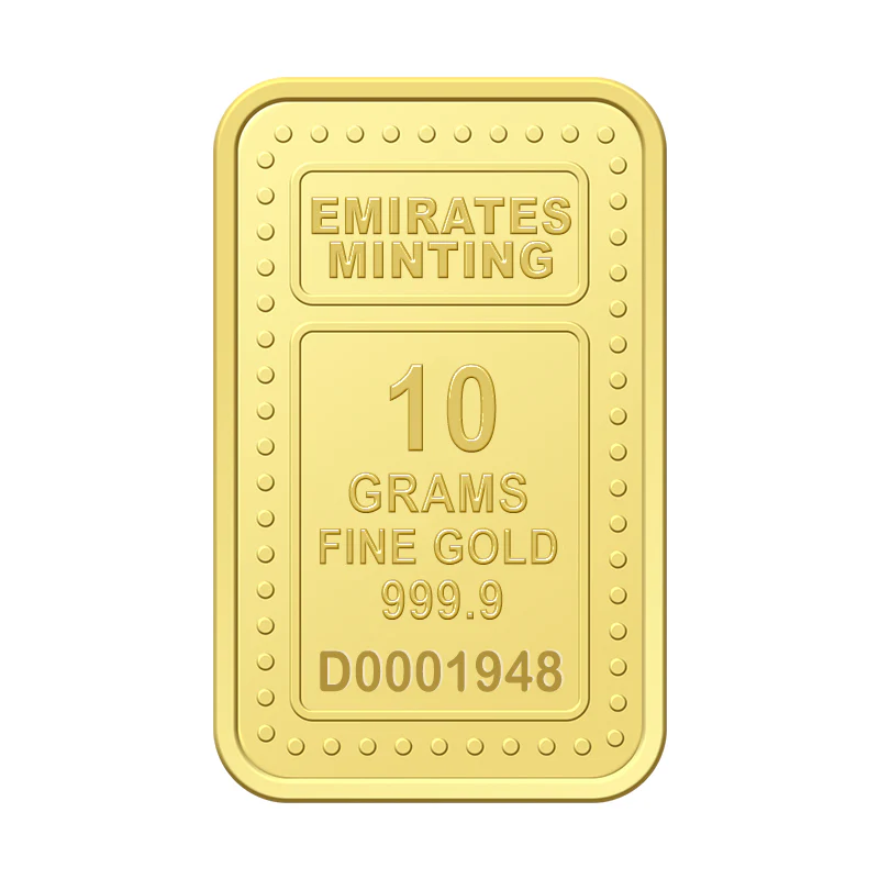 Emirates Minting 10 Grams Flower Gold Bar 999.9 Purity - FKJGBR24K2332 - Image 4