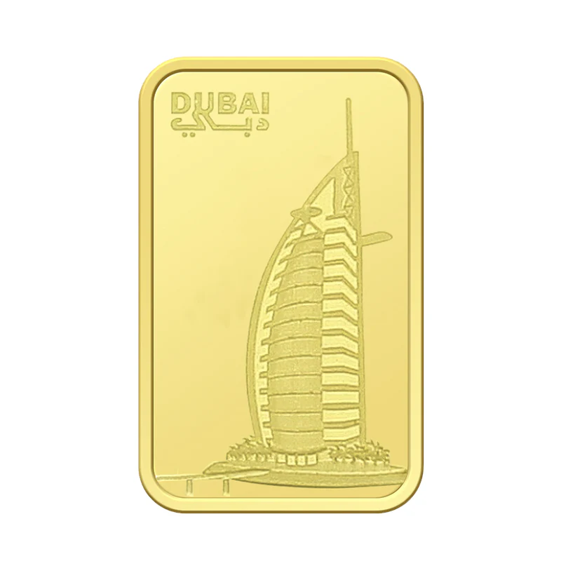 Emirates Minting 2.5 Grams Burj Al Arab Gold Bar 999.9 Purity - FKJGBR24K2331 - Image 3
