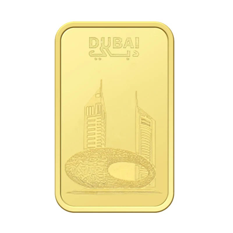 Emirates Minting 2.5 Grams Museum Of The Future Gold Bar 999.9 Purity - FKJGBR24K2327 - Image 3