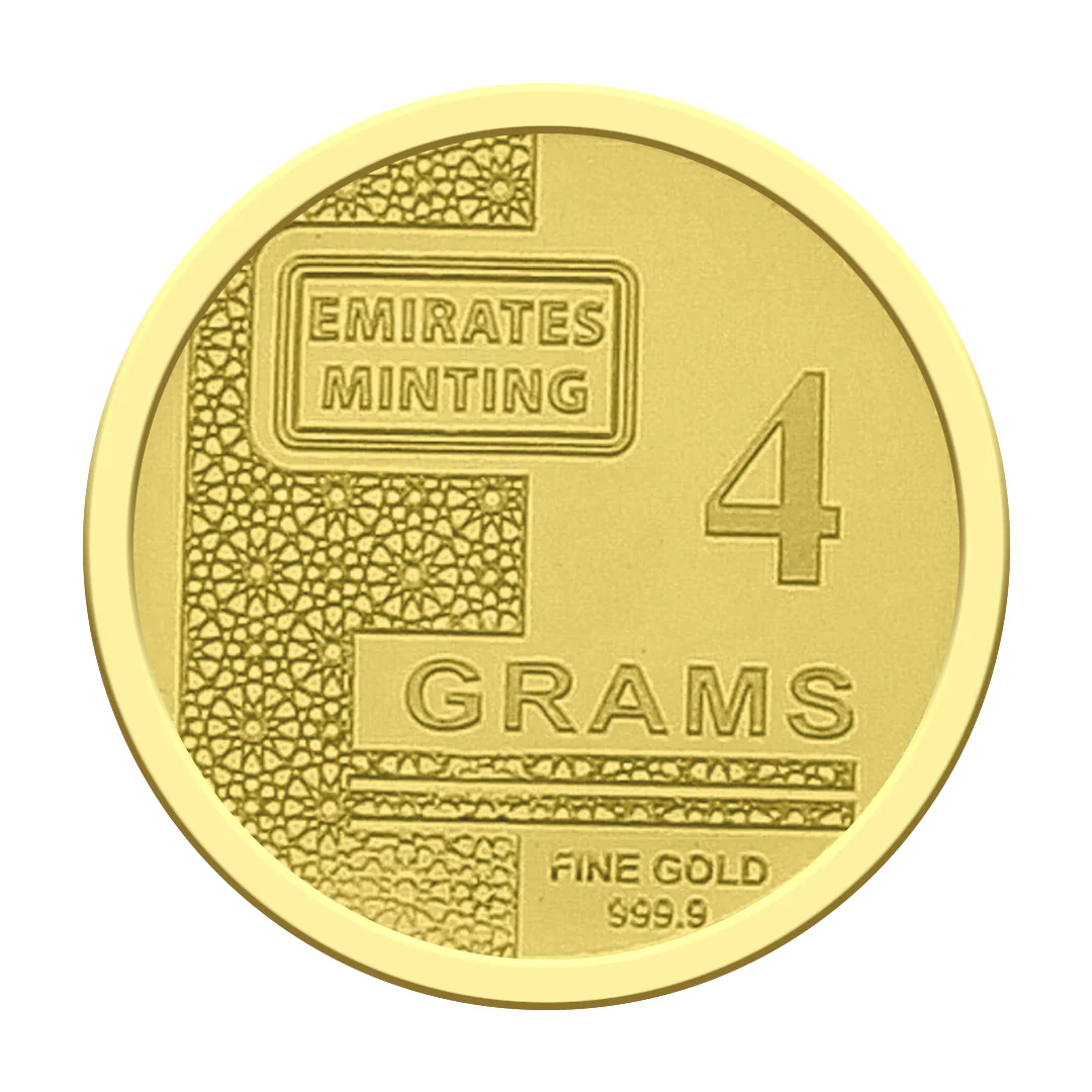 Emirates Minting Gold 4 Grams Burj Khalifa Coin 24KT 999.9 Purity - FKJCON24K2272 - Image 4