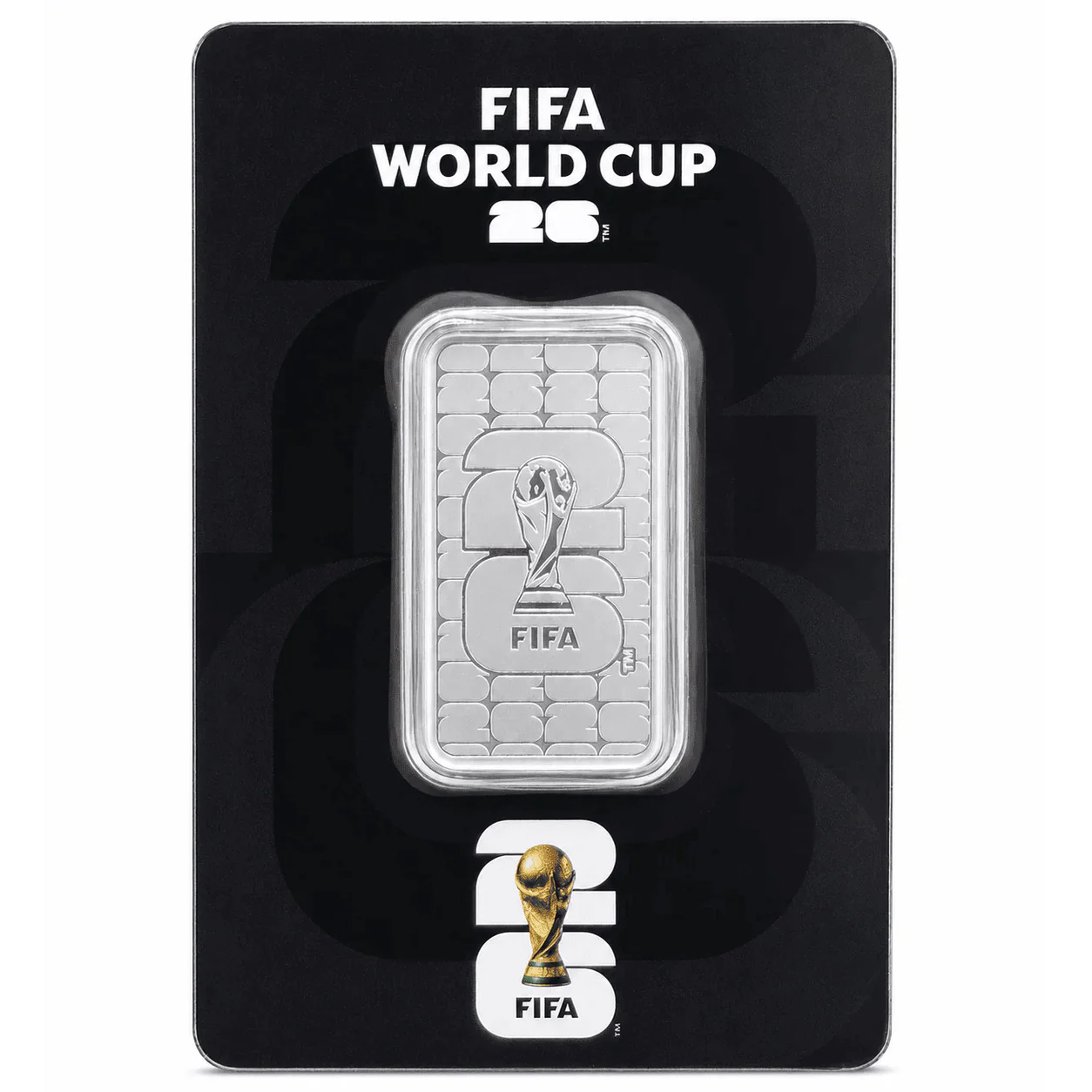 FIFA World Cup 26 100 Grams Silver Bar - FKJGBRSL6967