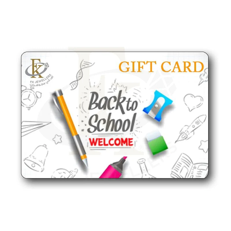 FK Jewellers Back to School Welcome Gift Card - FKJGIFT2003