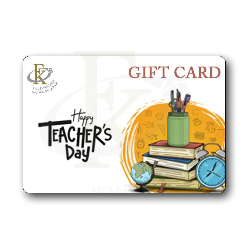 FK Jewellers Happy Teacher's Day Gift Card - FKJGIFT2014