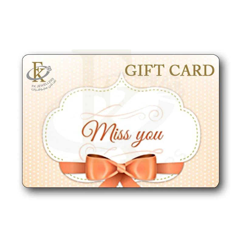 FK Jewellers Miss You Gift Card - FKJGIFT2020
