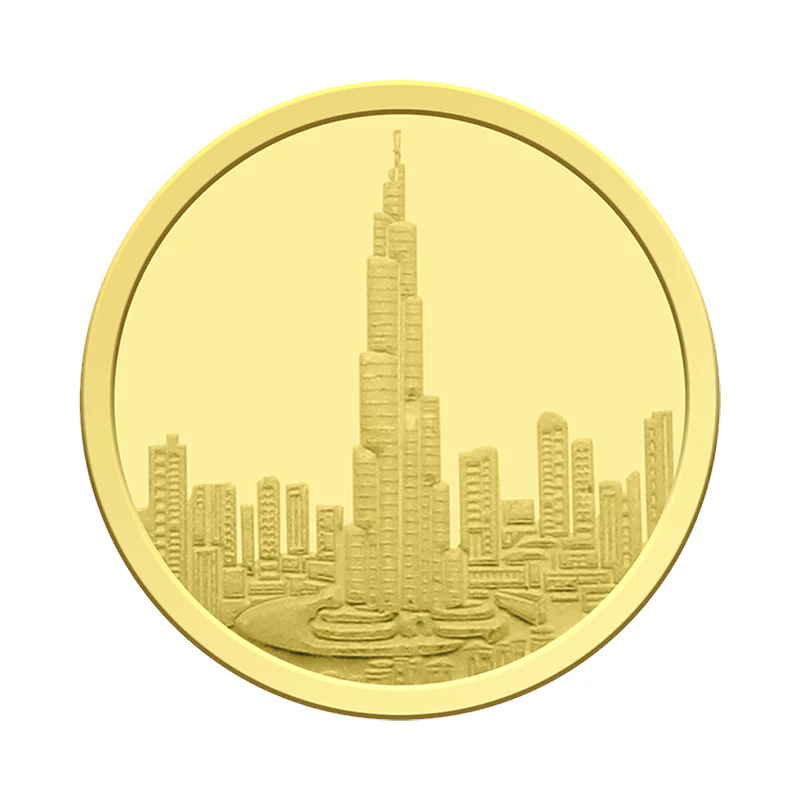 Gold 10 Gram Coin 24KT 999.9 Purity - FKJCON24KU6051 - Image 4