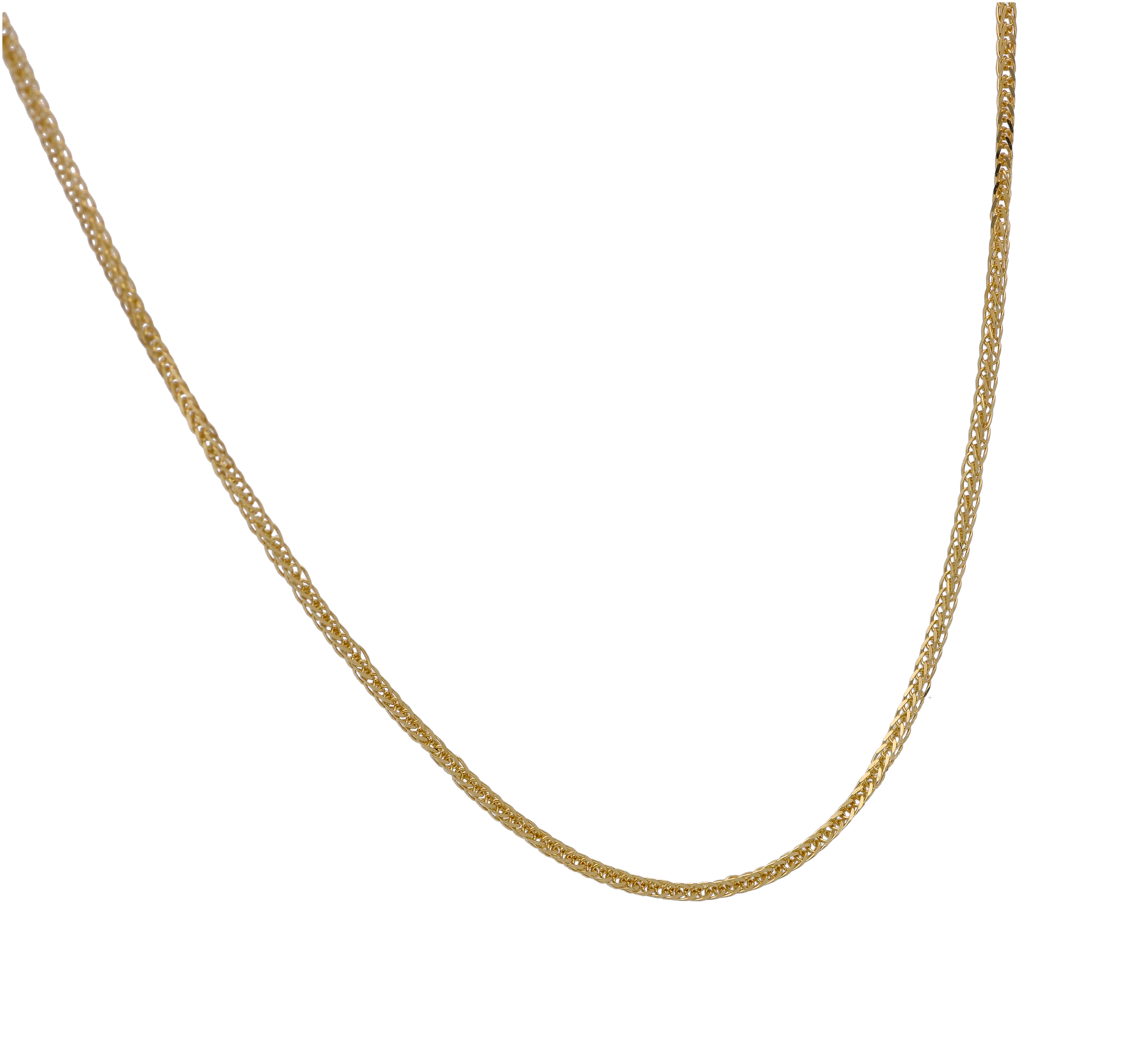 Gold 18 Inches Chain in 18KT - FKJCN18KU6309 - Image 2