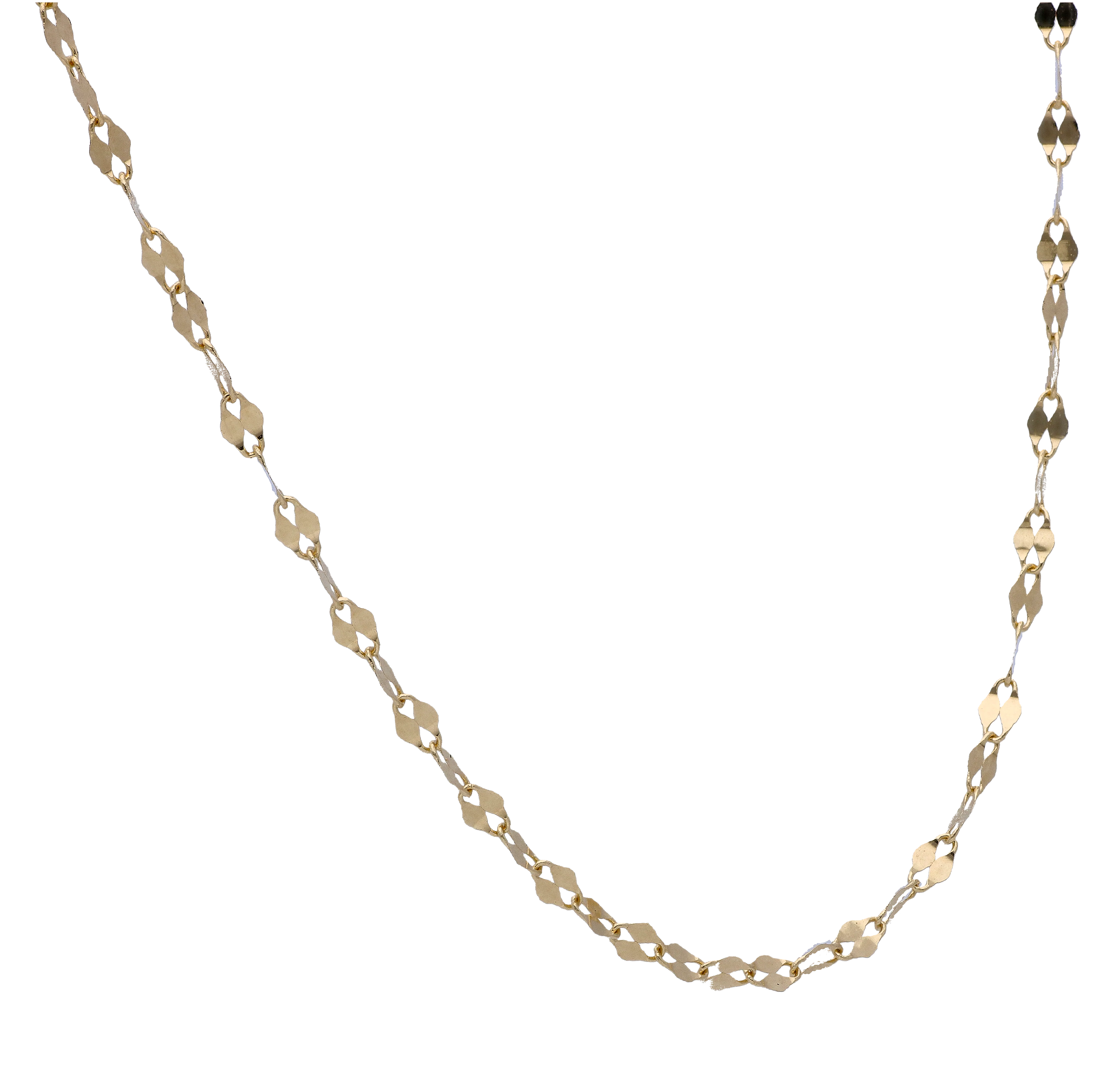 Gold 18 Inches Chain in 18KT - FKJCN18KU6316 - Image 2