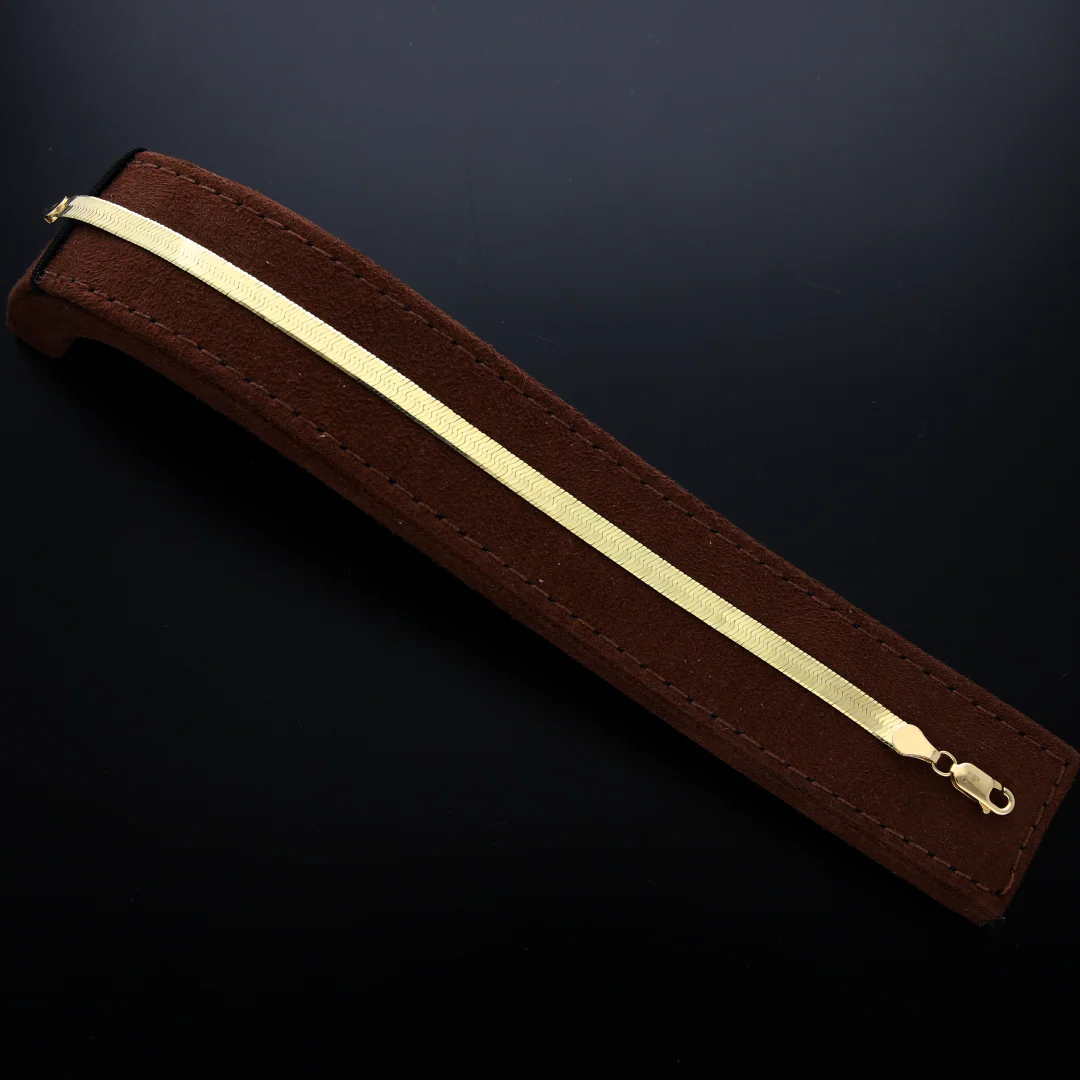 Gold Wide Bracelet 18KT - FKJBRL18KU6562 - Image 2