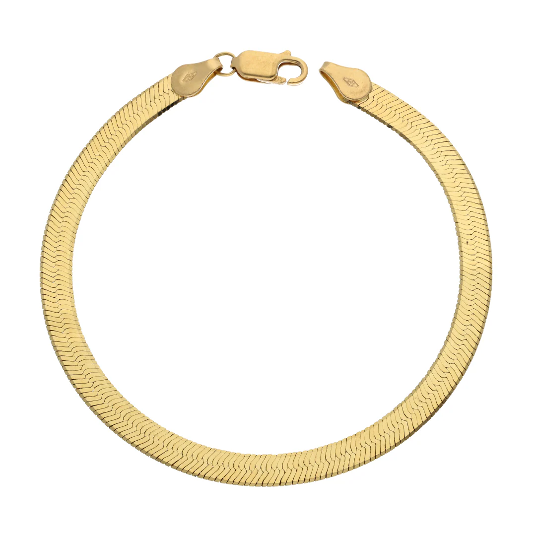 Gold Wide Bracelet 18KT - FKJBRL18KU6562 - Image 3