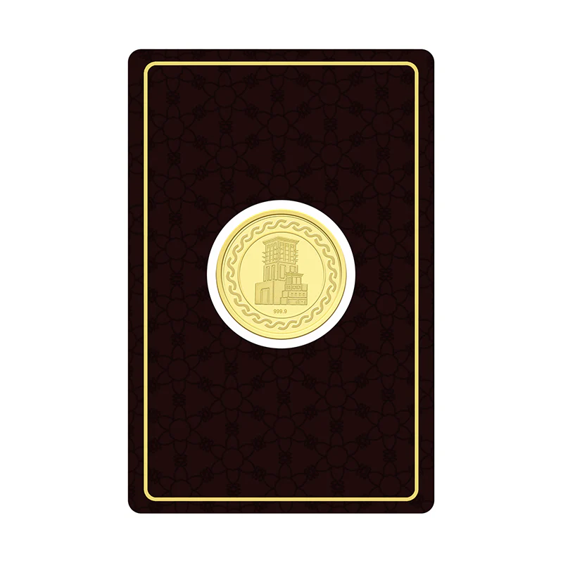 Gold 5 Gram Coin 24KT 999.9 Purity - FKJCON24KU6085 - Image 3