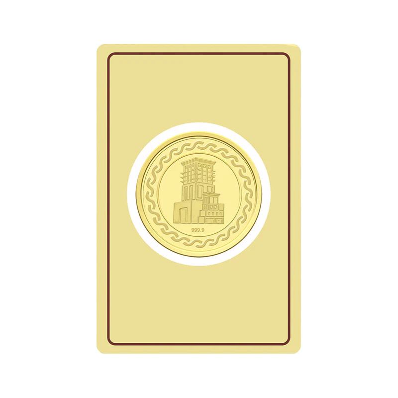 Gold 50 Grams Coin 24KT 999.9 Purity - FKJCON24K2278 - Image 3