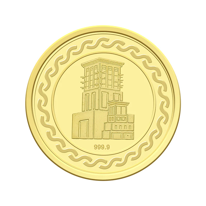 Gold 8 Gram Coin 24KT 999.9 Purity - FKJCON24KU4012 - Image 5