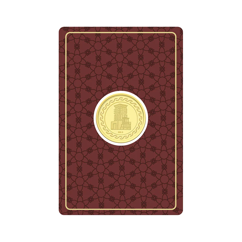 Gold 8 Gram Coin 24KT 999.9 Purity - FKJCON24KU4013 - Image 3