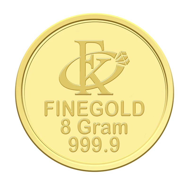 Gold 8 Grams Eiffel Tower Coin 24KT 999.9 Purity - FKJCON24K2279 - Image 5