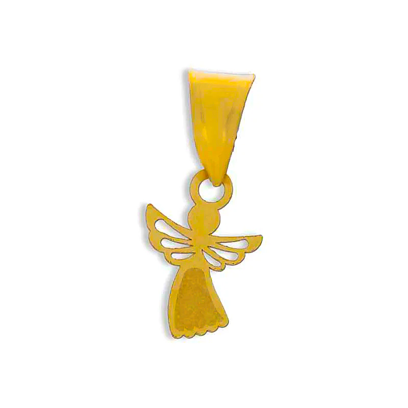 Gold Angel Pendant 18KT - FKJPND18KU1045