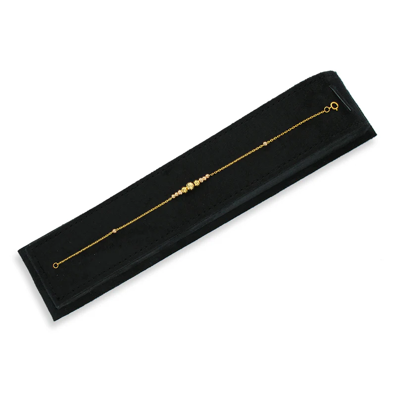 Gold Beads Bracelet 21KT - FKJBRL21KU6039 - Image 4