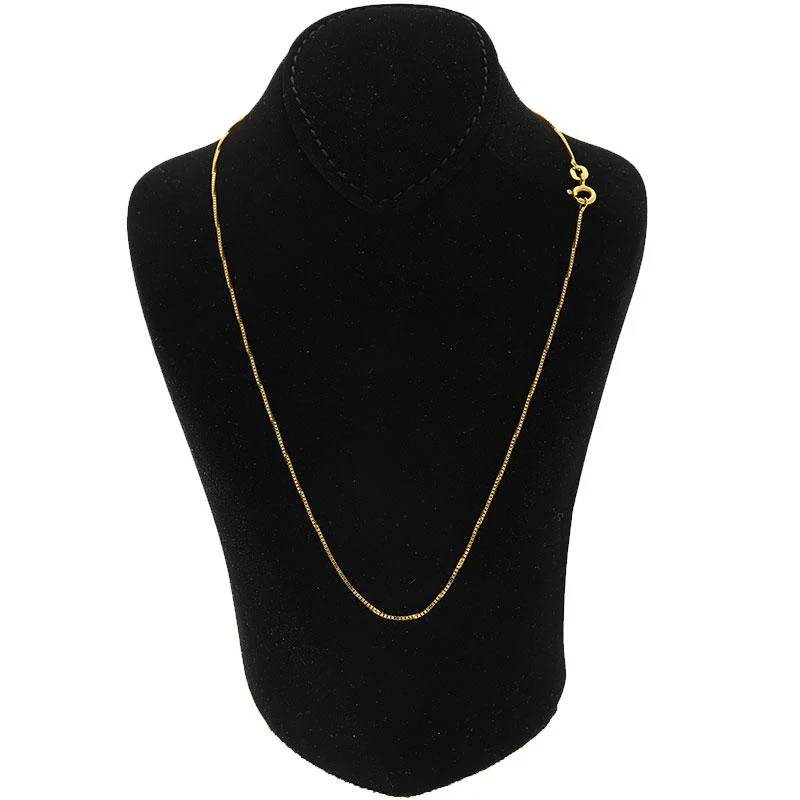 Gold Box Chain 18KT - FKJCN18K2094 - Image 2